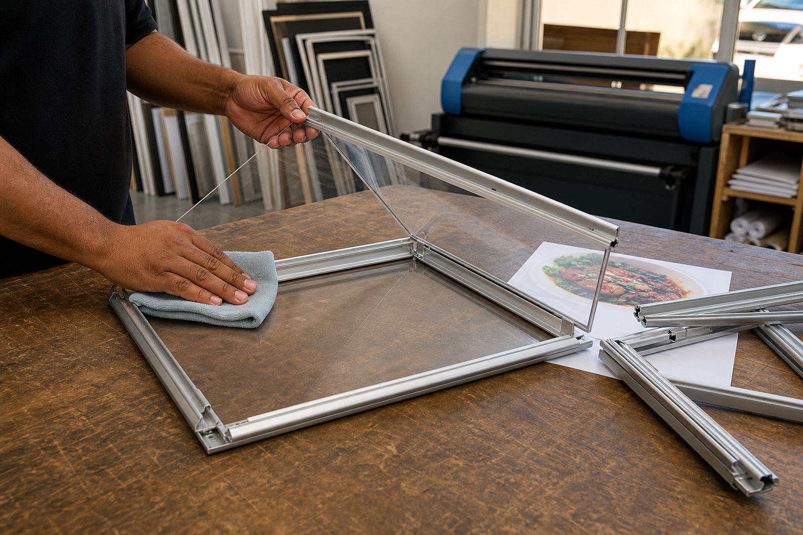 Cleaning Clear Covers