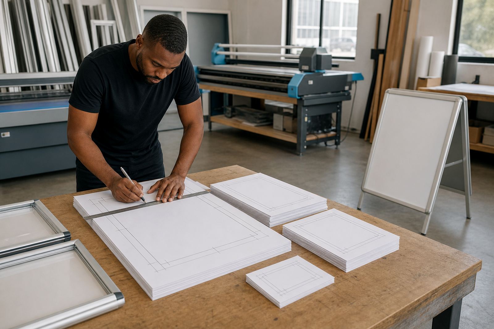 Menu Print Sizes