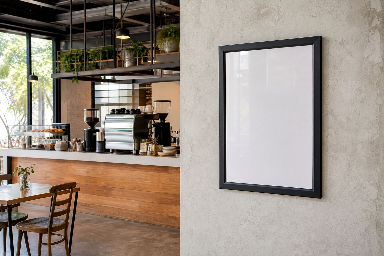 Black Frame Finish