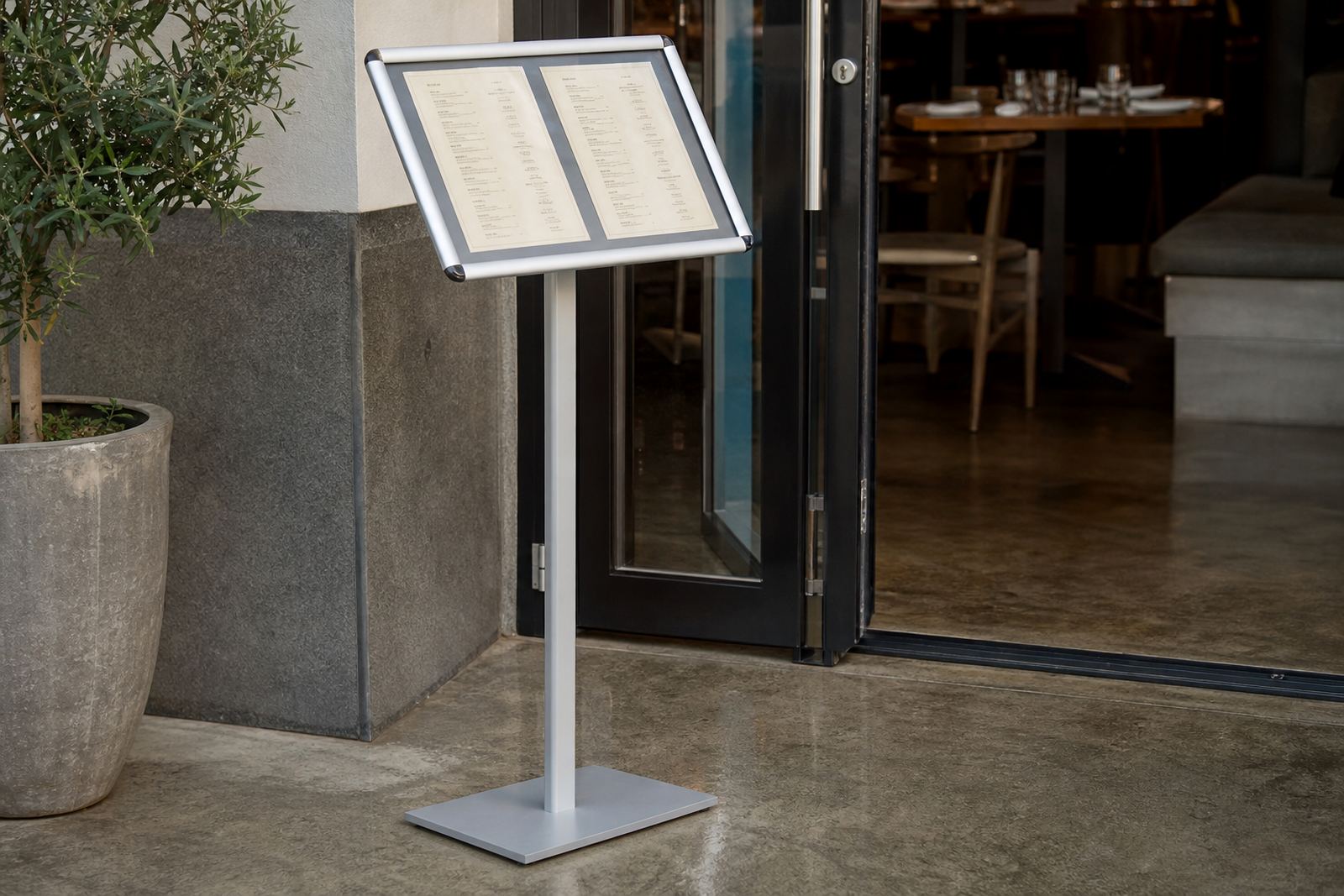 Freestanding Poster Stand
