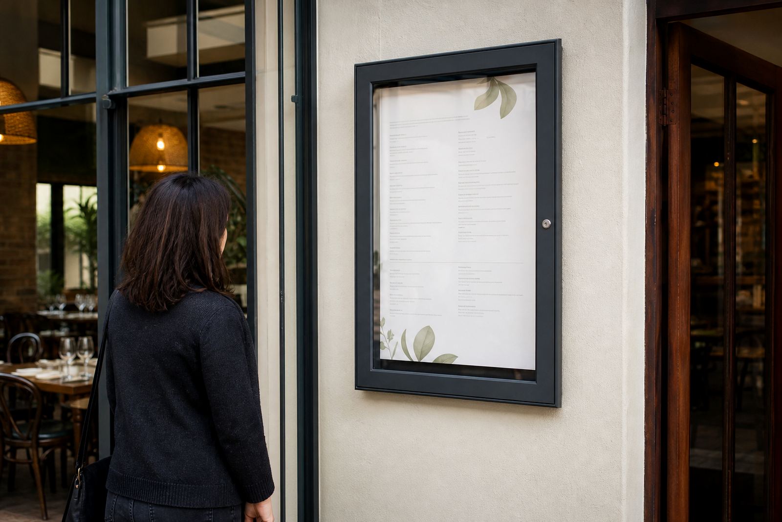Poster Menu Case